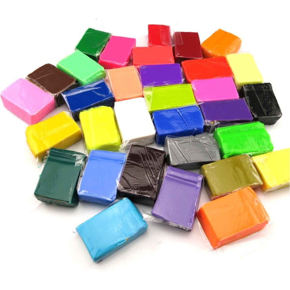 Oven Bake Clay 32-Color Polymer Set Oven Bake Clay 32-Color Polymer Set