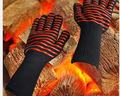 Oven Gloves Heat-Resistant Covers Oven Gloves Heat-Resistant Covers