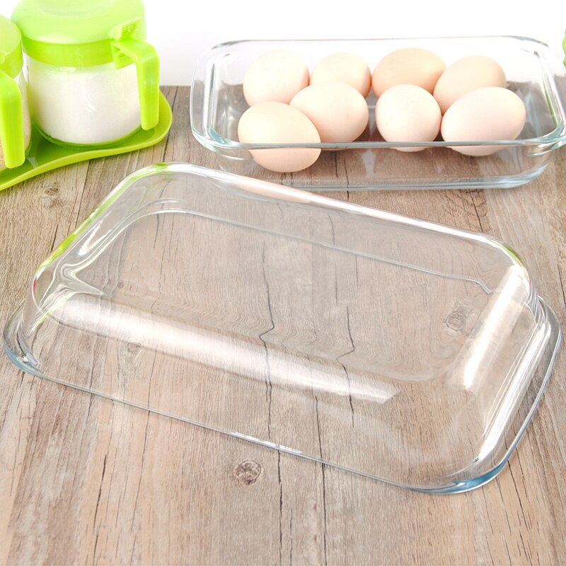 Oven Safe Clear Glass Baking Dish