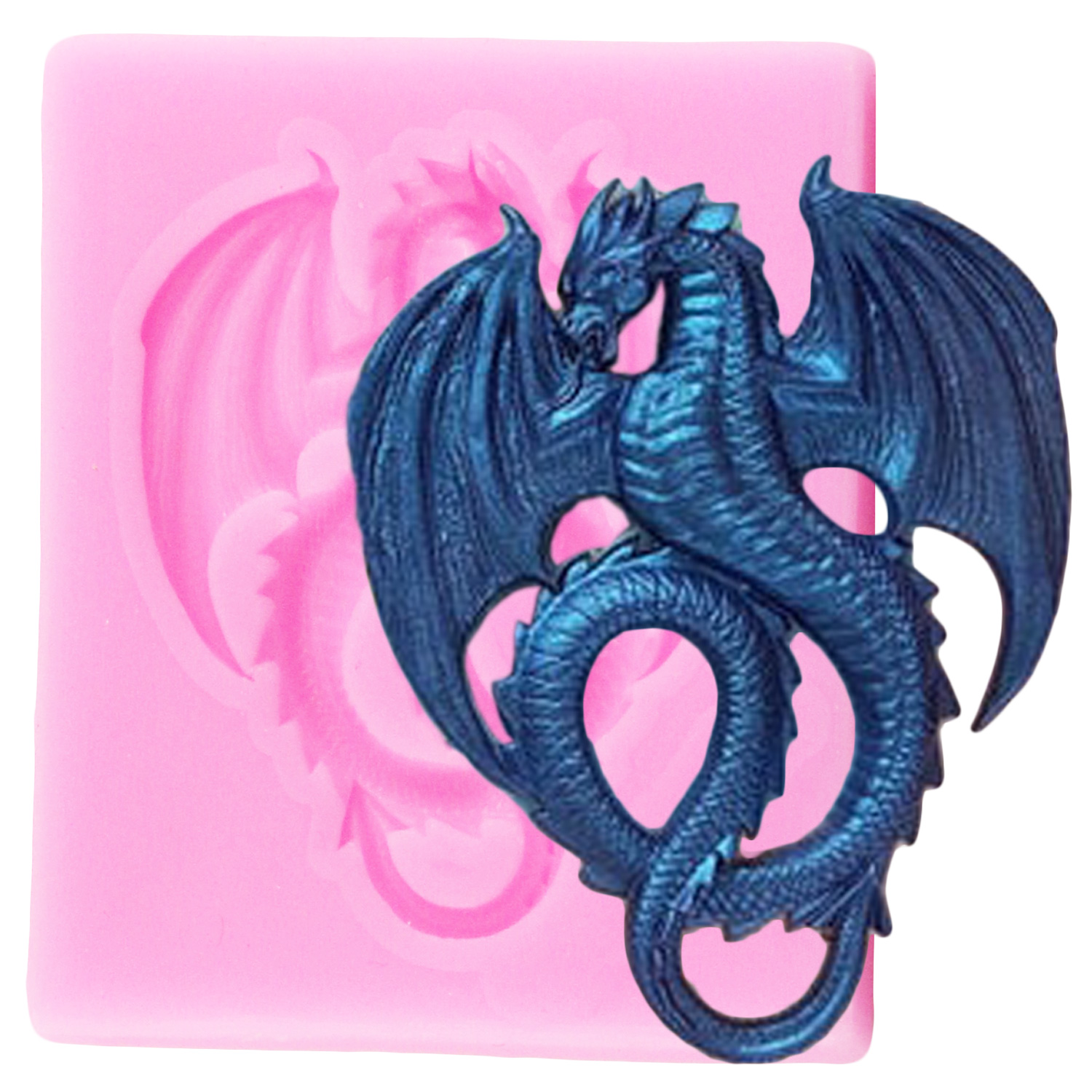 Oven-Safe Dragon Silicone Mold