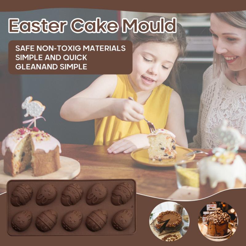 Oven Safe Easter Egg Silicone Mold Oven Safe Easter Egg Silicone Mold