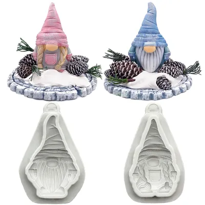 Oven Safe Gnome Silicone Mold