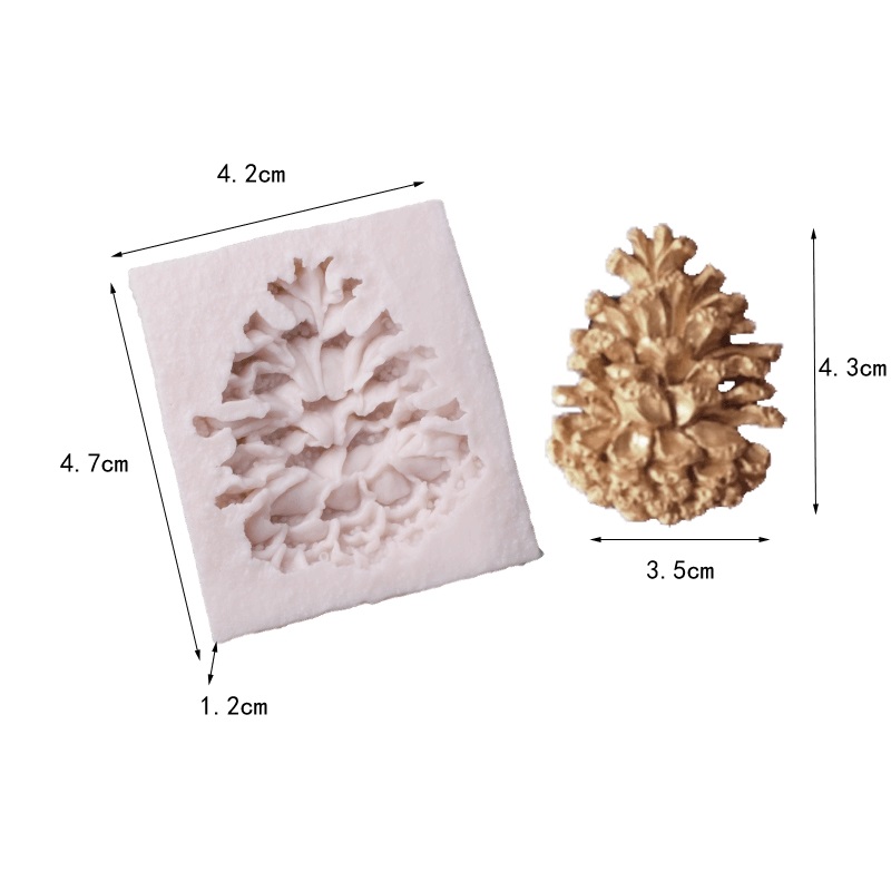 Oven Safe Silicone Pinecone Mold