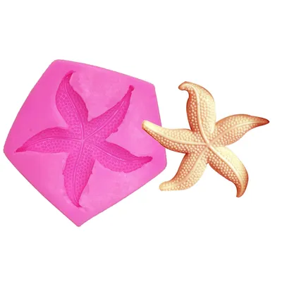 Oven Safe Silicone Star Fish Mold