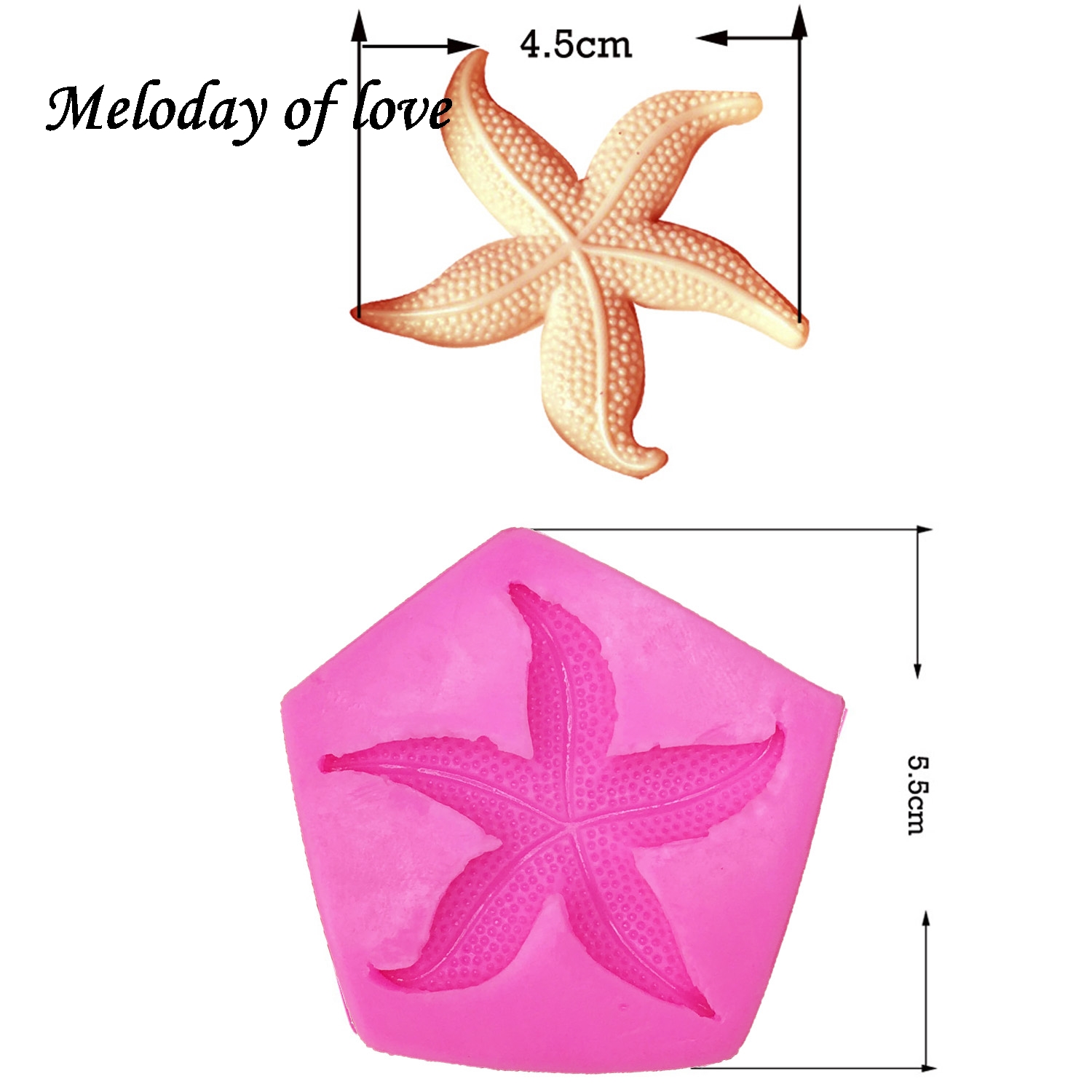 Oven Safe Silicone Star Fish Mold Oven Safe Silicone Star Fish Mold