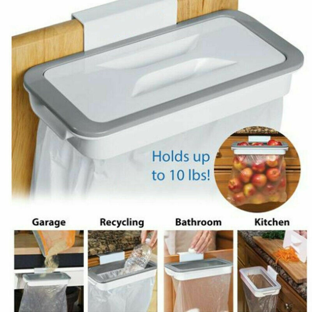 Over the Door Bin Bag Holder