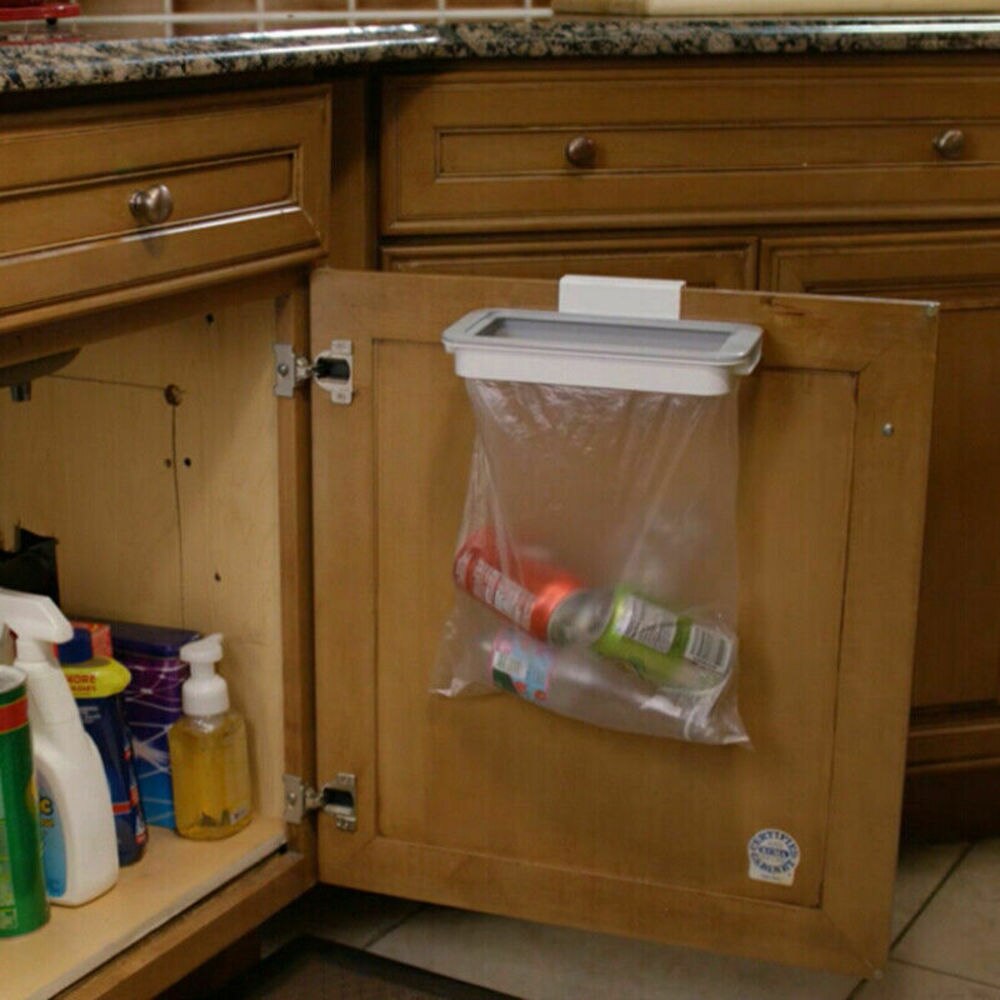Over the Door Bin Bag Holder