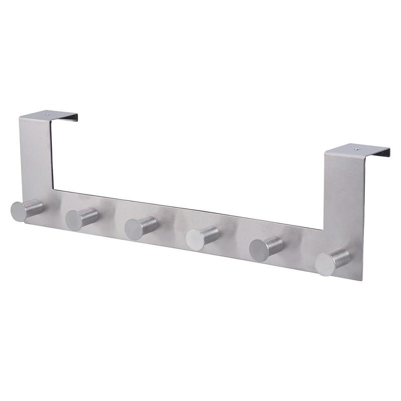 Over the Door Hanger Six Hook Rack Over the Door Hanger Six Hook Rack