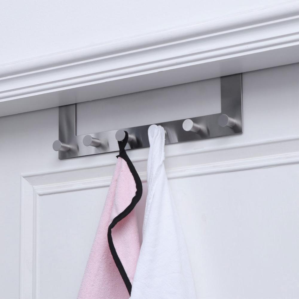 Over the Door Hanger Six Hook Rack Over the Door Hanger Six Hook Rack