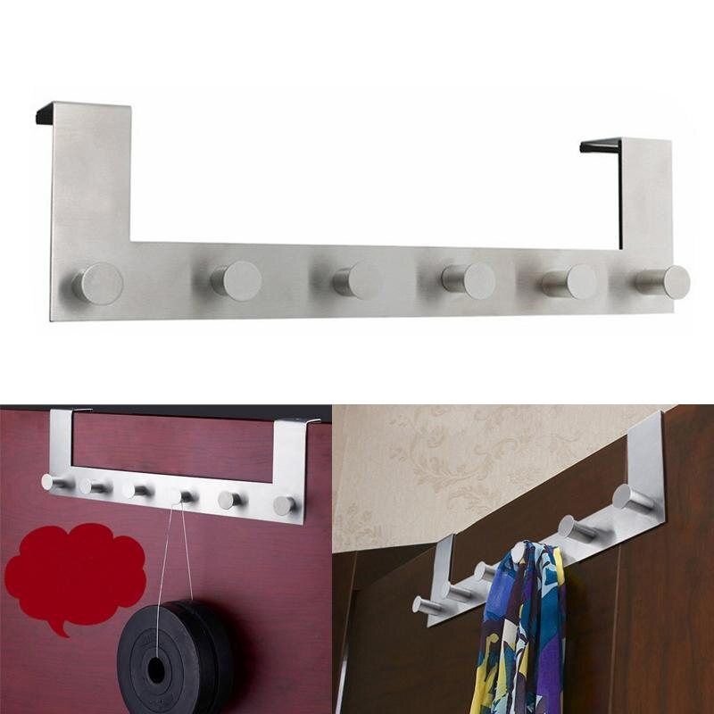 Over the Door Hanger Six Hook Rack Over the Door Hanger Six Hook Rack