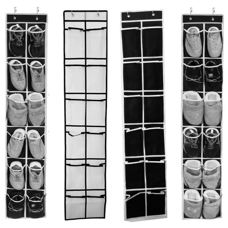Over The Door Shoe Organizer Hanging Storage Over The Door Shoe Organizer Hanging Storage