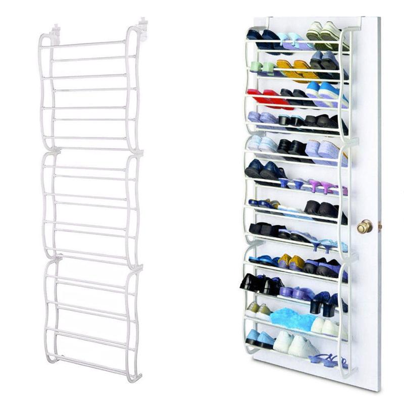 Over The Door Shoe Rack Storage Organizer Over The Door Shoe Rack Storage Organizer