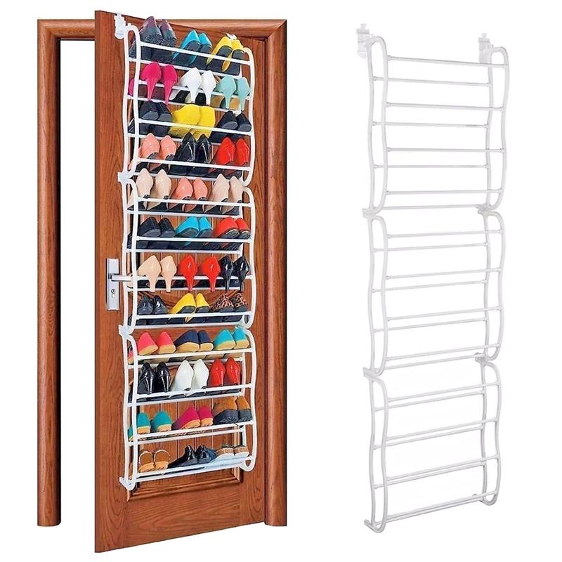 Over The Door Shoe Rack Storage Organizer