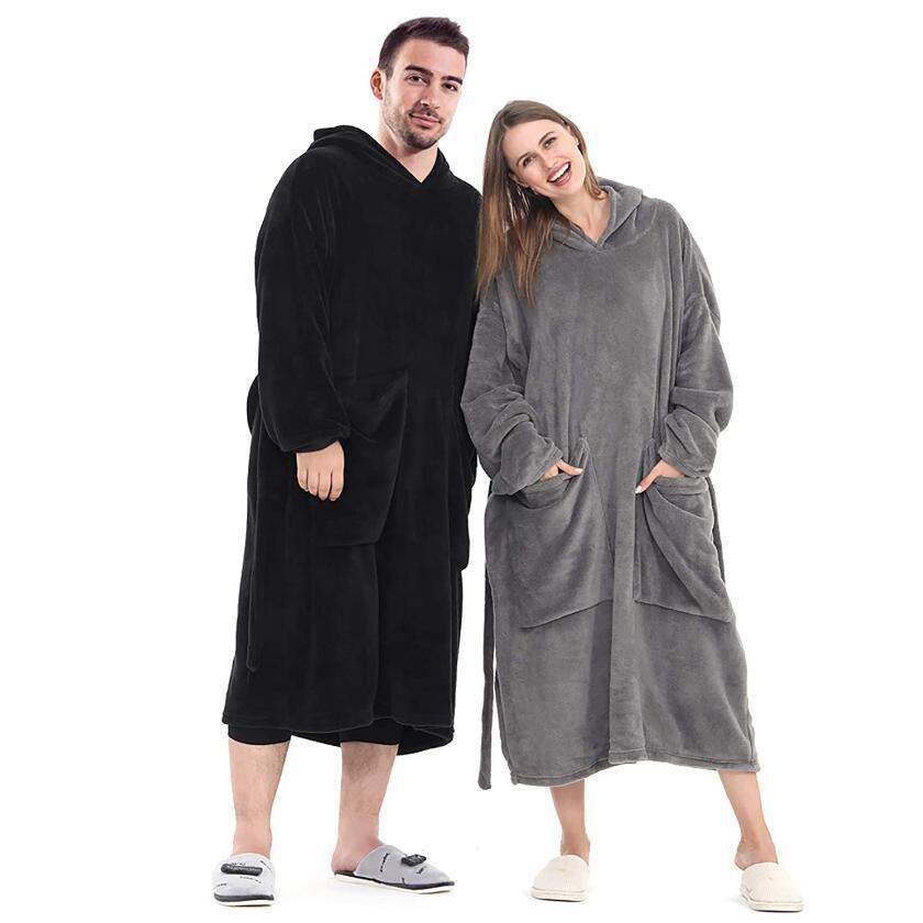 Oversized Blanket Hoodie Long Robe Oversized Blanket Hoodie Long Robe