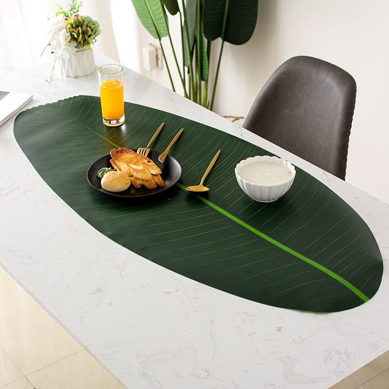 Oversized EVA Banana Leaf Placemat