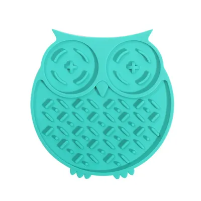 Owl Silicone Dog Feeding Mat