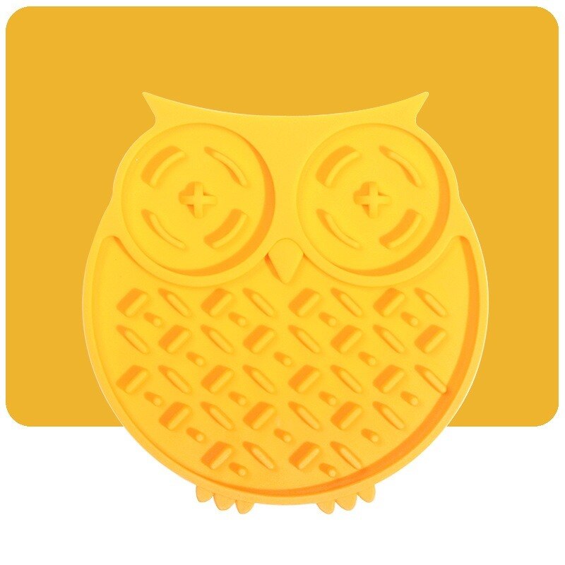 Owl Silicone Dog Feeding Mat