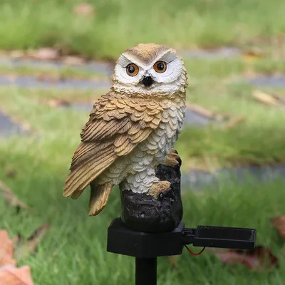 Owl Solar Garden Light Waterproof Lamp Owl Solar Garden Light Waterproof Lamp