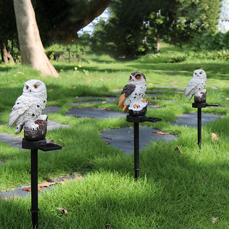 Owl Solar Garden Light Waterproof Lamp Owl Solar Garden Light Waterproof Lamp