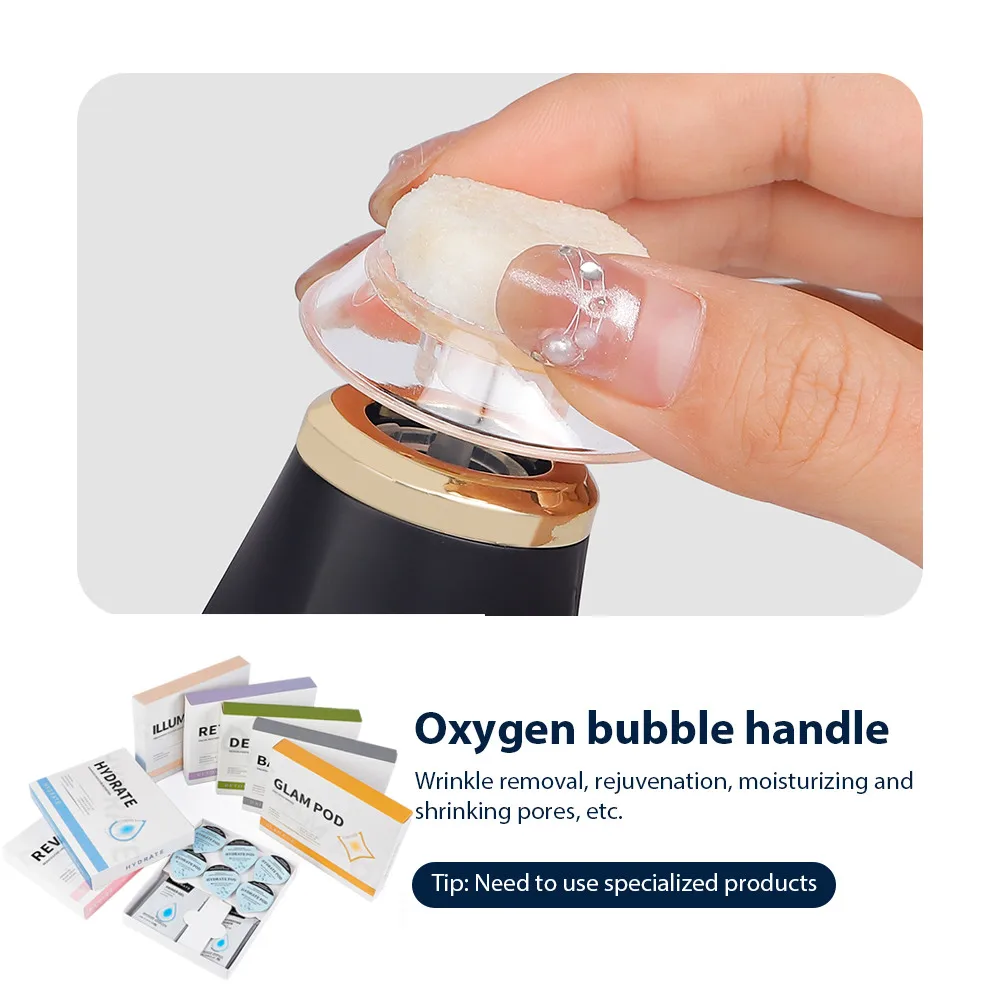 Oxygen Bubble Pen CO2 Oxygen Portable Facial Machine CO2 Gel Facial Skin Care Device Facial SPA CO2 Bubble Oxygen