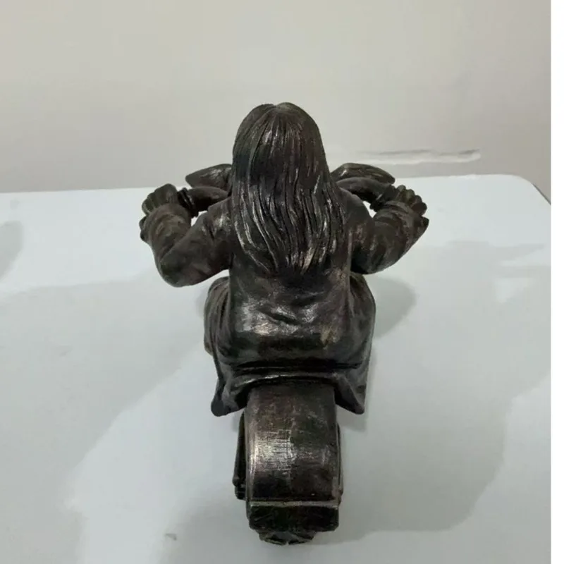 Ozzy Osbourne Knight Figure Ozzy Osbourne Skull Figurine Resin Statue Halloween Gothic Desktop Decoration Rock Music