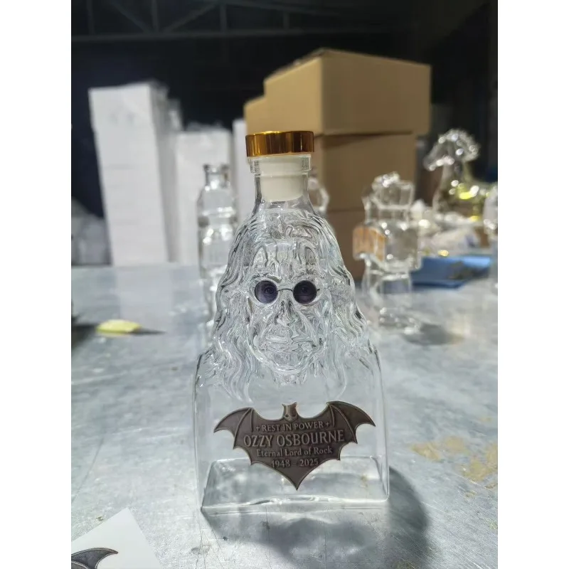 Ozzy Osbourne Whiskey Bottle Back To the Beginning Commemorative Whiskey Wine Bottle Home Decor Statue Collection Crafts Ozzy Osbourne Whiskey Bottle Back To the Beginning Commemorative Whiskey Wine Bottle Home Decor Statue Collection Crafts