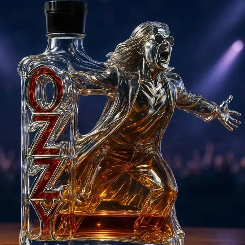 Ozzy Osbourne Whiskey Bottle Back To The Beginning Commemorative Whiskey Wine Bottle Home Decor Statue Collection Crafts Ozzy Osbourne Whiskey Bottle Back To The Beginning Commemorative Whiskey Wine Bottle Home Decor Statue Collection Crafts