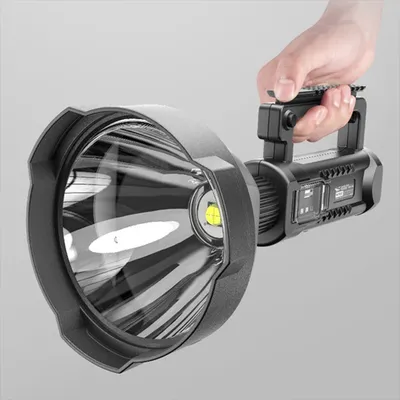 P90 Portable Powerful LED Flashlight Mountable Bracket Handheld Searchlight USB Rechargeable Spotlight Waterproof Torch P90 Portable Powerful LED Flashlight Mountable Bracket Handheld Searchlight USB Rechargeable Spotlight Waterproof Torch