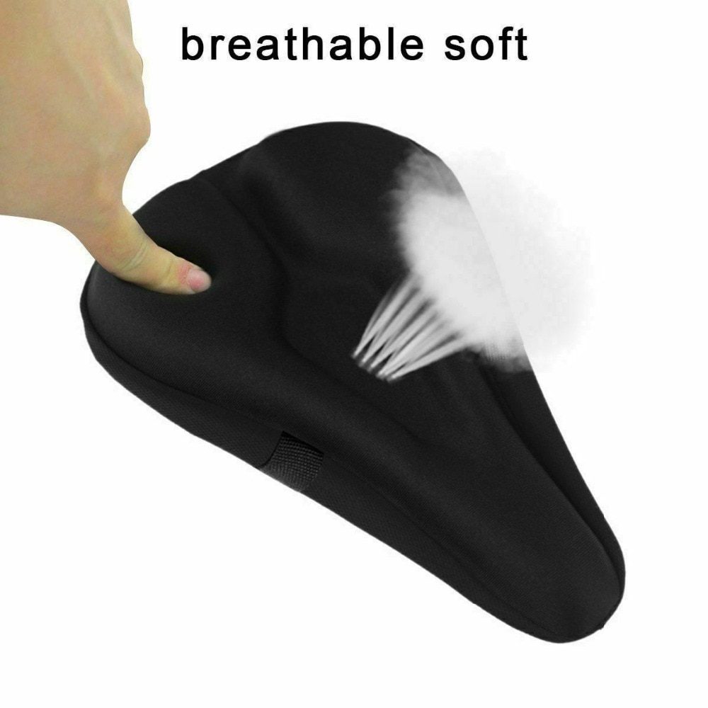 Padded Bicycle Seat Cover 3D Pad Cushion Padded Bicycle Seat Cover 3D Pad Cushion