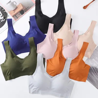 Padded Seamless Bralette Top Padded Seamless Bralette Top