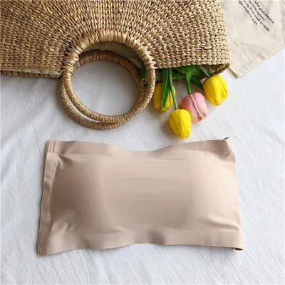 Padded Seamless Tube Bra