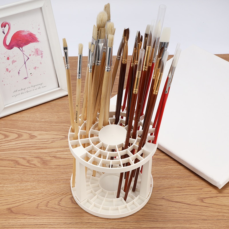 Paint Brush Storage 49-Hole Holder Paint Brush Storage 49-Hole Holder