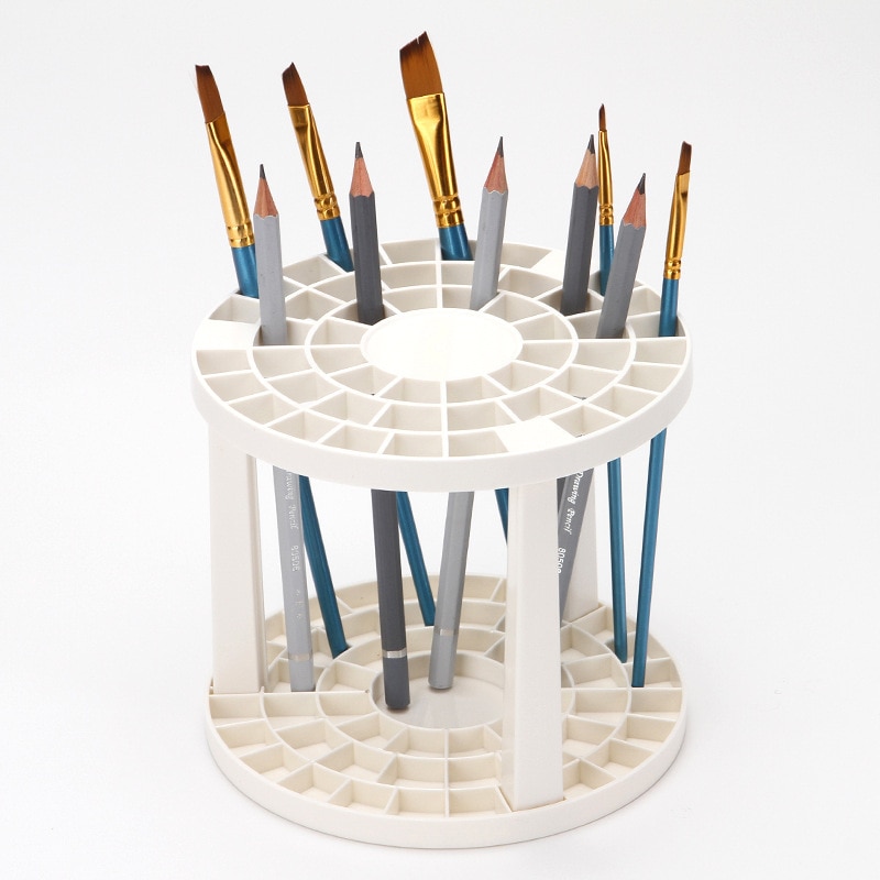 Paint Brush Storage 49-Hole Holder Paint Brush Storage 49-Hole Holder