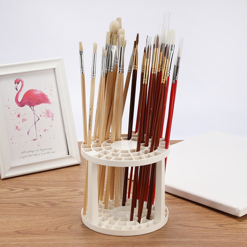 Paint Brush Storage 49-Hole Holder Paint Brush Storage 49-Hole Holder