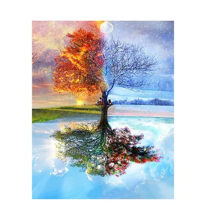 Paint By Numbers Four Seasons Kit Paint By Numbers Four Seasons Kit