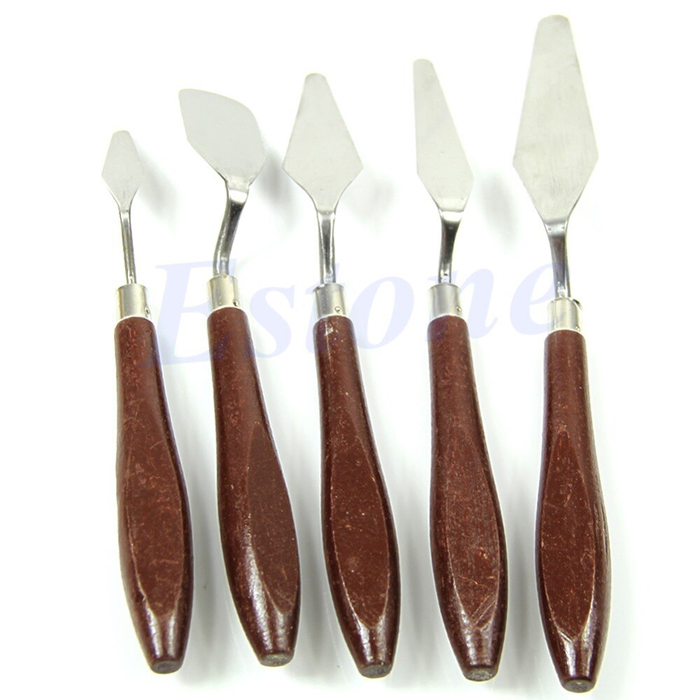 Paint Spatula 5PC Artist Tool Set Paint Spatula 5PC Artist Tool Set