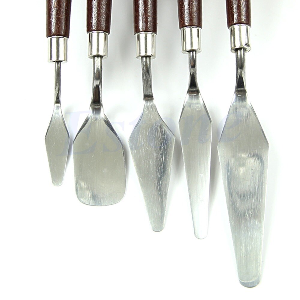 Paint Spatula 5PC Artist Tool Set Paint Spatula 5PC Artist Tool Set