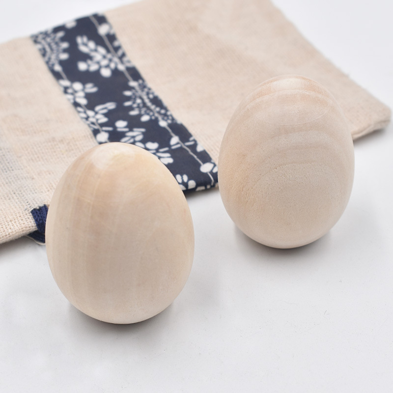 Paintable Wooden Egg Toys (3 pcs) Paintable Wooden Egg Toys (3 pcs)