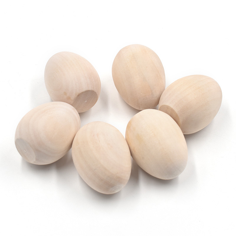 Paintable Wooden Egg Toys (3 pcs) Paintable Wooden Egg Toys (3 pcs)
