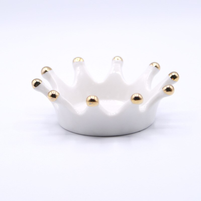 Paintbrush Rest Ceramic Brush Holder Crown Design Paintbrush Rest Ceramic Brush Holder Crown Design