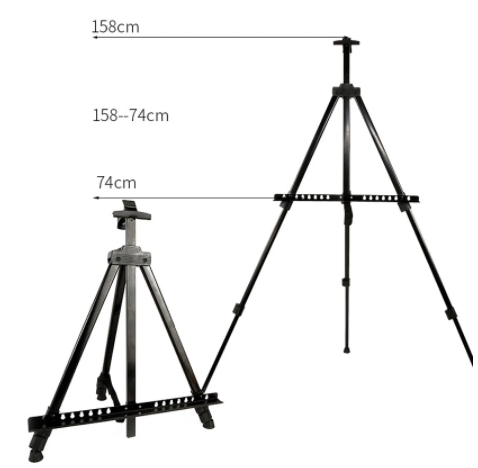 Painting Tripod Adjustable Easel