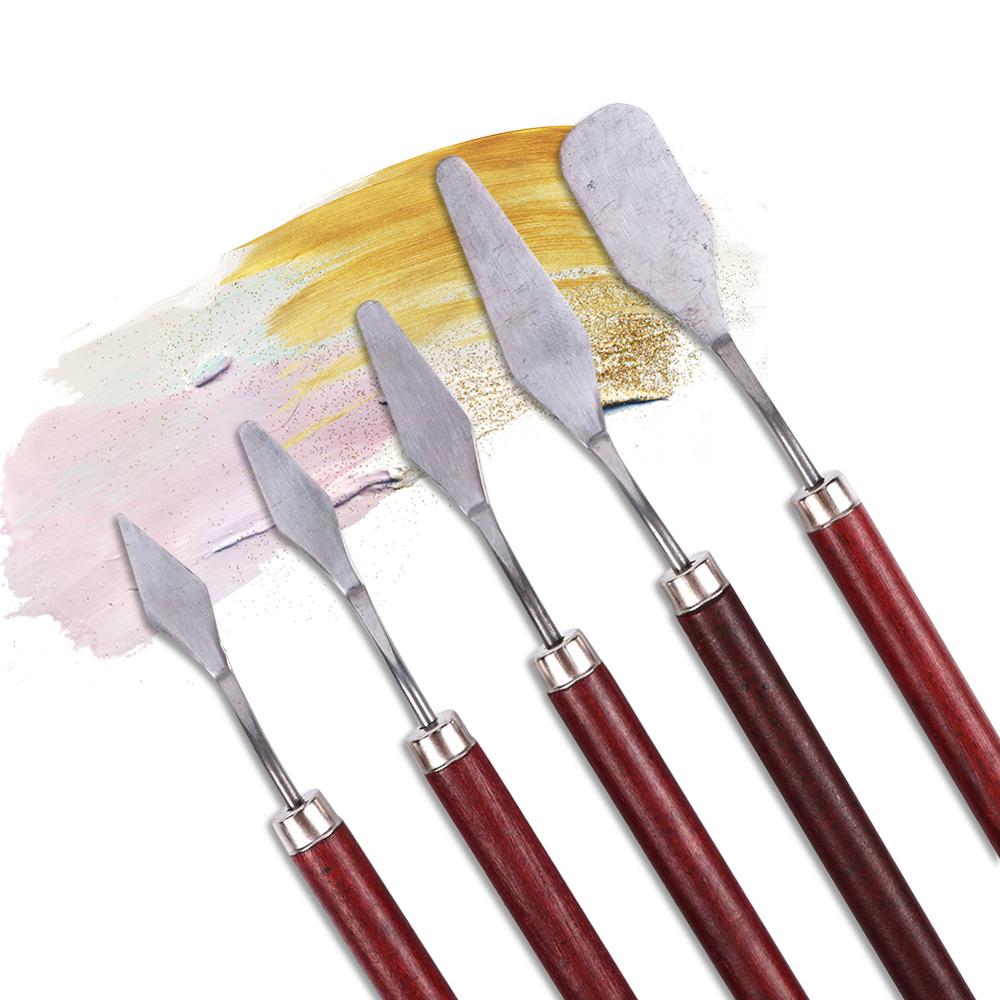 Palette Knives Painting Spatulas (5 Pcs) Palette Knives Painting Spatulas (5 Pcs)