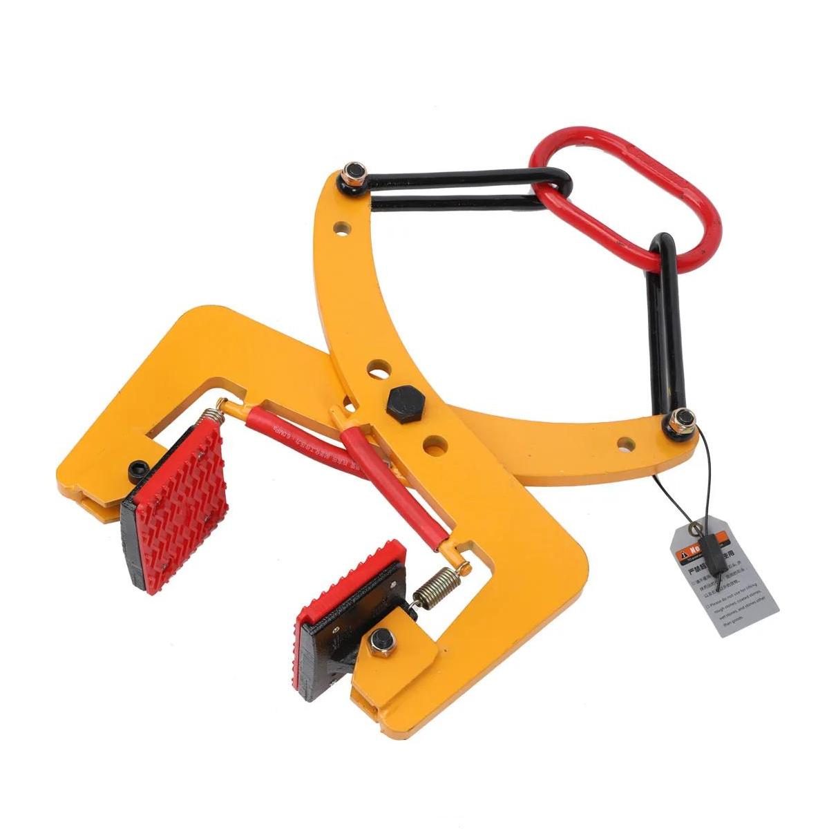 Pallet Puller Clamp Stone Carrying Pliers Lifter Sling Ring Stone Clamp 280kg Jaw Opening 6-24cm Pallet Puller Clamp Stone Carrying Pliers Lifter Sling Ring Stone Clamp 280kg Jaw Opening 6-24cm