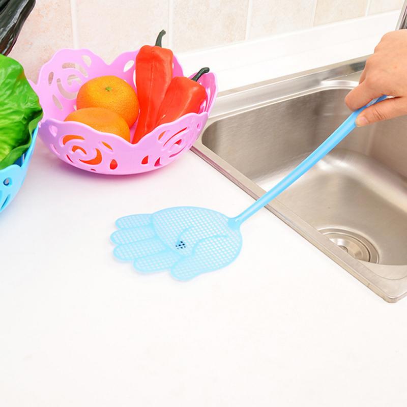 Palm Design Plastic Fly Swatter Palm Design Plastic Fly Swatter