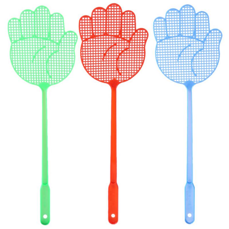 Palm Design Plastic Fly Swatter Palm Design Plastic Fly Swatter