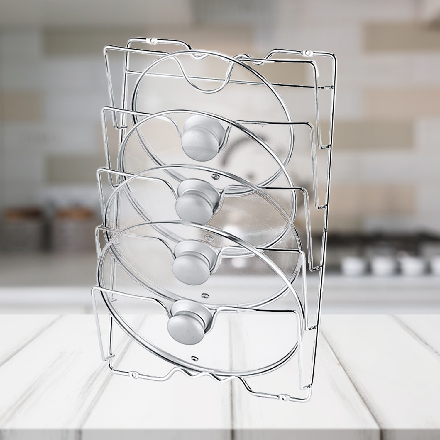 Pan Lid Storage Rack 5-Layer Wall Rack