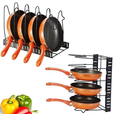 Pan Organizer Kitchen Storage Rack Pan Organizer Kitchen Storage Rack