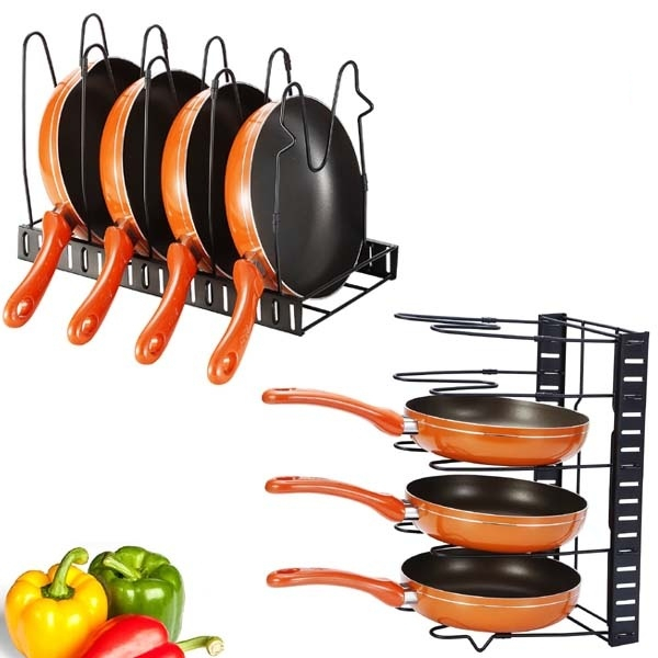 Pan Organizer Kitchen Storage Rack