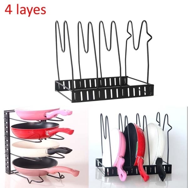 Pan Organizer Kitchen Storage Rack Pan Organizer Kitchen Storage Rack