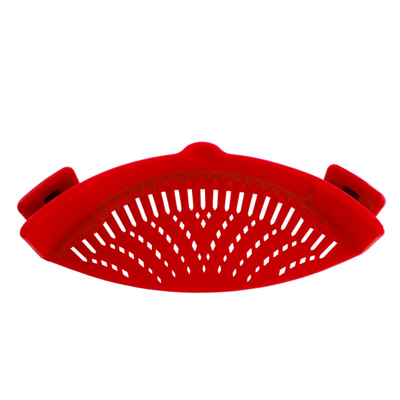 Pan Strainer Silicone Clip On Drainer